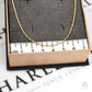 Pre-Owned 9ct Gold Long Link Chain Necklace 16 Inch