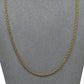 Pre-Owned 9ct Gold Prince Of Wales Necklace 20 Inch