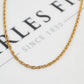 Pre-Owned 9ct Gold Prince Of Wales Necklace 20 Inch