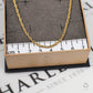 Pre-Owned 9ct Gold Prince Of Wales Necklace 20 Inch