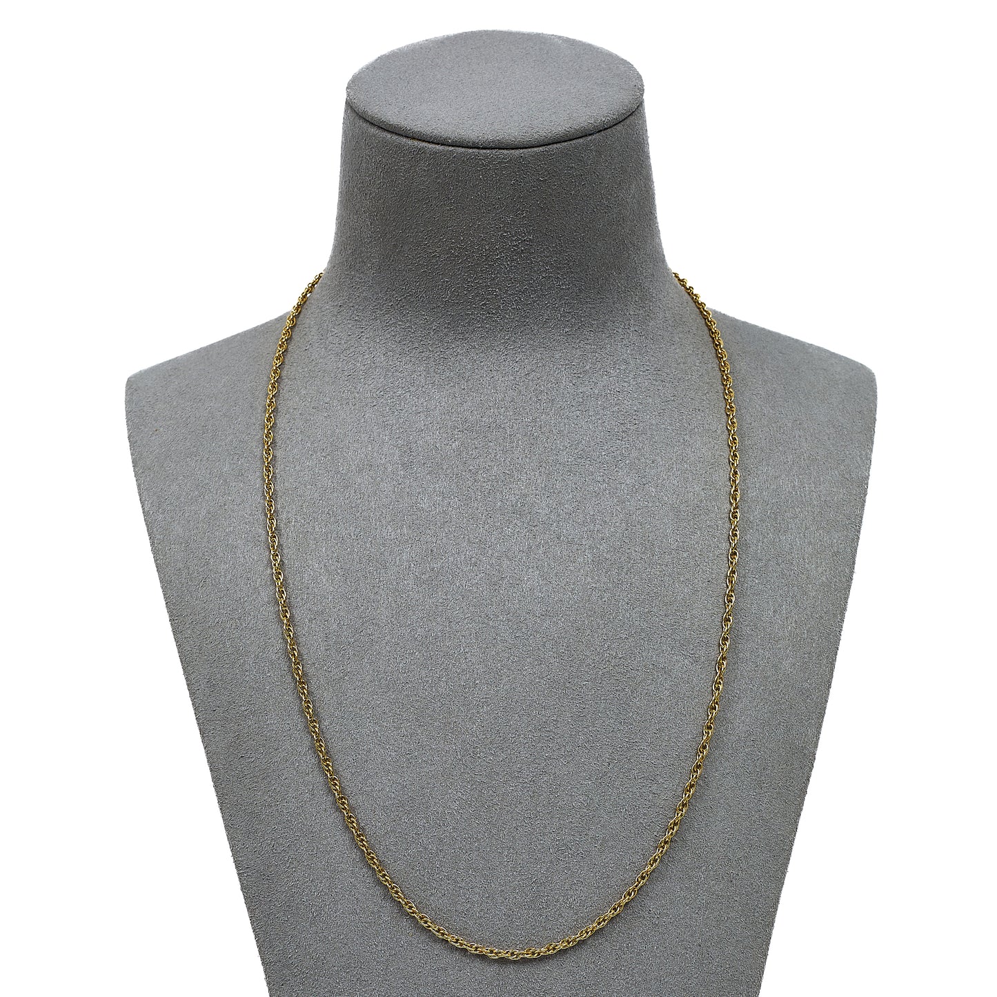 Pre-Owned 9ct Gold Prince Of Wales Necklace 20 Inch