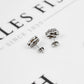 Pre-Owned 9ct White Gold Diamond Cluster Earrings