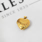Pre-Owned 9ct Gold I Love You Heart Locket Pendant