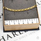 Pre-Owned 9ct Gold Flat Byzantine Bracelet 8 Inch