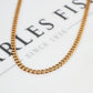 Pre-Owned 9ct Gold Curb Chain Necklace 25 Inch