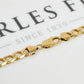 Pre-Owned 9ct Gold Curb Chain Necklace 21 Inch