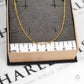 Pre-Owned 9ct Gold Figaro Chain Necklace 16 Inch
