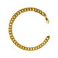 Pre-Owned 14ct Gold Curb Chain Bracelet 9 Inch