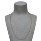Pre-Owned 9ct White Gold Rope Chain Necklace 20 Inch