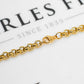 Pre-Owned 9ct Gold Belcher Chain Necklace 24 Inch