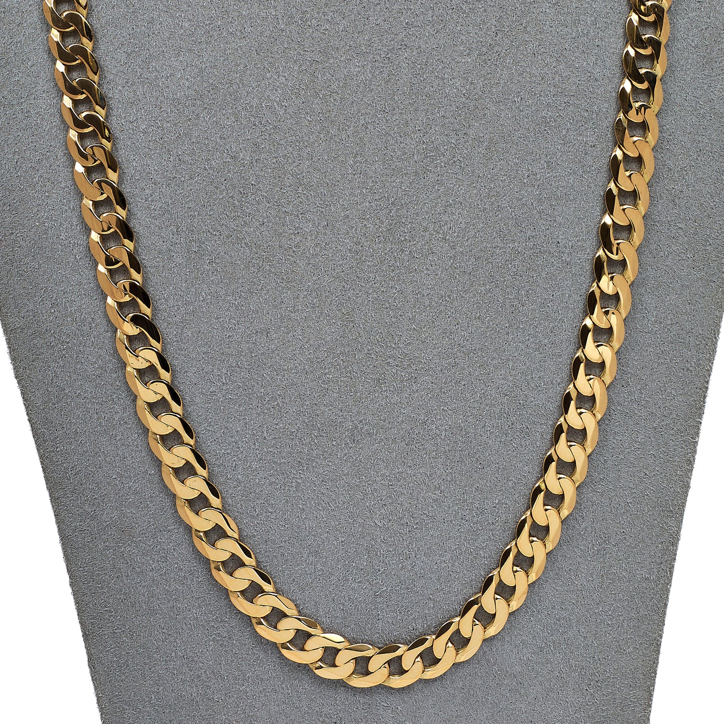 Pre-Owned 9ct Gold Curb Chain Necklace 24 Inch
