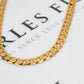 Pre-Owned 9ct Gold Curb Chain Necklace 24 Inch