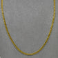 Pre-Owned 9ct Gold Curb Chain Necklace 20 Inch