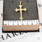 Pre-Owned 18ct Gold Diamond Cross Pendant