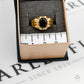 Pre-Owned 9ct Gold Garnet Flush Set Ring Size Q