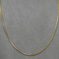 Pre-Owned 18ct Gold Snake Chain Necklace 20 Inch