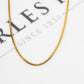 Pre-Owned 18ct Gold Snake Chain Necklace 20 Inch