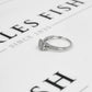 Pre-Owned 9ct White Gold Princess Cut Diamond Cluster Ring