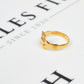 Pre-Owned 9ct Gold Claddagh Ring Size P