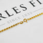 Pre-Owned 9ct Gold Rope Chain Necklace 24 Inch