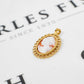 Pre-Owned 9ct Gold Oval Cameo Pendant