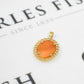 Pre-Owned 9ct Gold Oval Cameo Pendant
