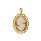 Pre-Owned 9ct Gold Oval Cameo Pendant