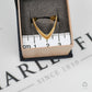 Pre-Owned 9ct Gold Double Wishbone Ring Size N
