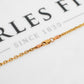 Pre-Owned 9ct Gold Trace Chain Necklace 24 Inch