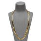 Pre-Owned 9ct Gold Curb Chain Necklace & Safety Chain