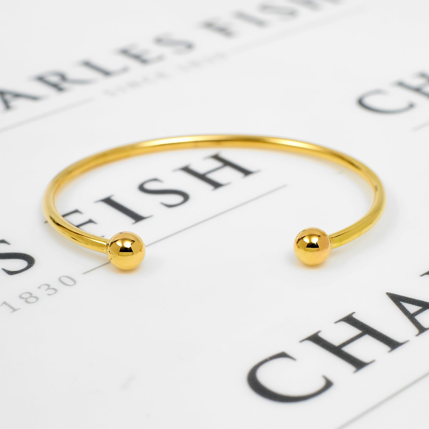 Pre-Owned 9ct Gold Torque Bangle