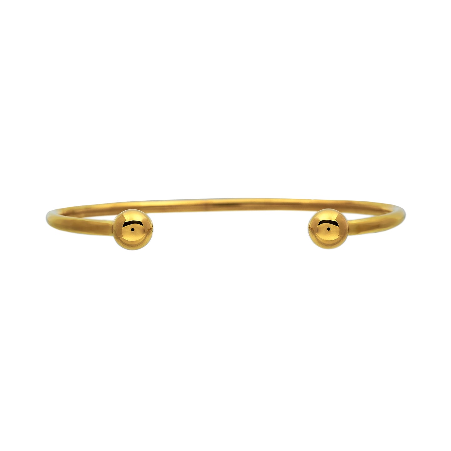 Pre-Owned 9ct Gold Torque Bangle