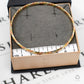 Pre-Owned 9ct Gold Tricolor Twist Bangle