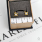 Pre-Owned 14ct Gold CZ Stud Earrings