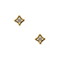 Pre-Owned 14ct Gold CZ Stud Earrings