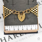 Pre-Owned 9ct Gold 7 Bar Gate Bracelet 8 Inch