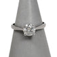 Pre-Owned 18ct White Gold Diamond Single Stone Ring Size O