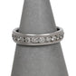Pre-Owned 18ct White Gold Diamond Full Eternity Ring Size L.5