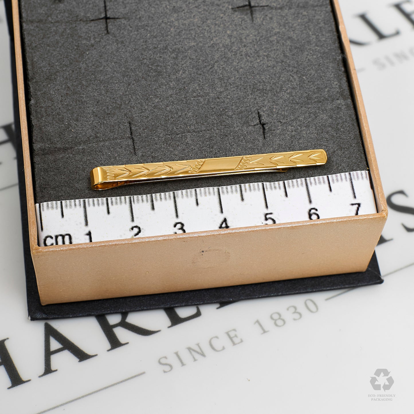 Pre-Owned 9ct Gold Tie Slide