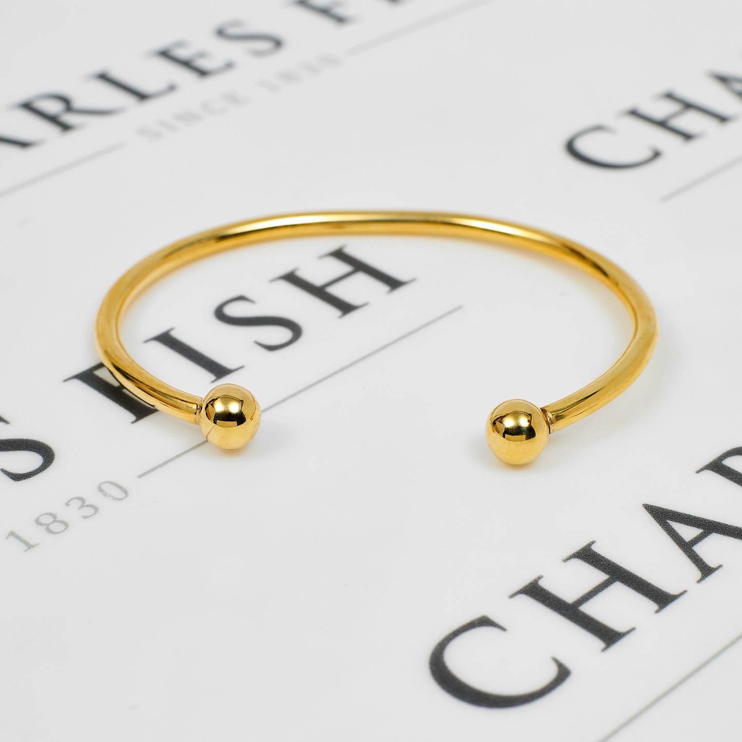Pre-Owned 9ct Gold Torque Bangle