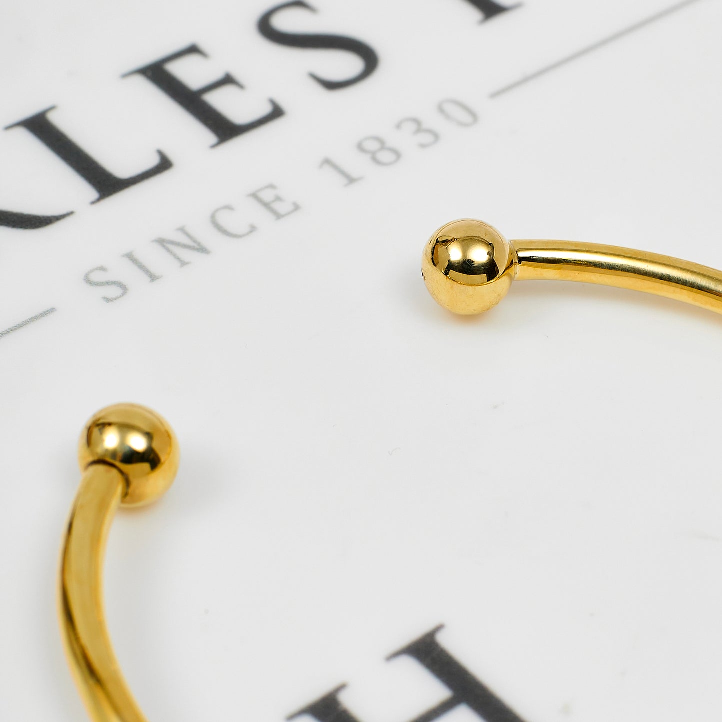 Pre-Owned 9ct Gold Torque Bangle