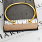 Pre-Owned 9ct Gold Torque Bangle