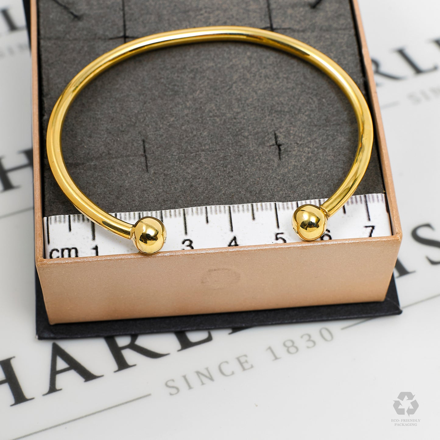 Pre-Owned 9ct Gold Torque Bangle