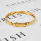 Pre-Owned 9ct Gold Patterned Bangle Expandable