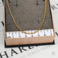 Pre-Owned 9ct Gold Belcher Chain Necklace 16 Inch