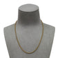 Pre-Owned 9ct Gold Belcher Chain Necklace 16 Inch