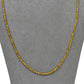 Pre-Owned 18ct Gold Rope Chain Necklace 22 Inch