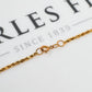 Pre-Owned 18ct Gold Rope Chain Necklace 22 Inch