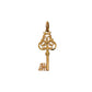 Pre-Owned 9ct Gold Key Pendant