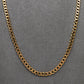 Pre-Owned 9ct Gold Curb Chain Necklace